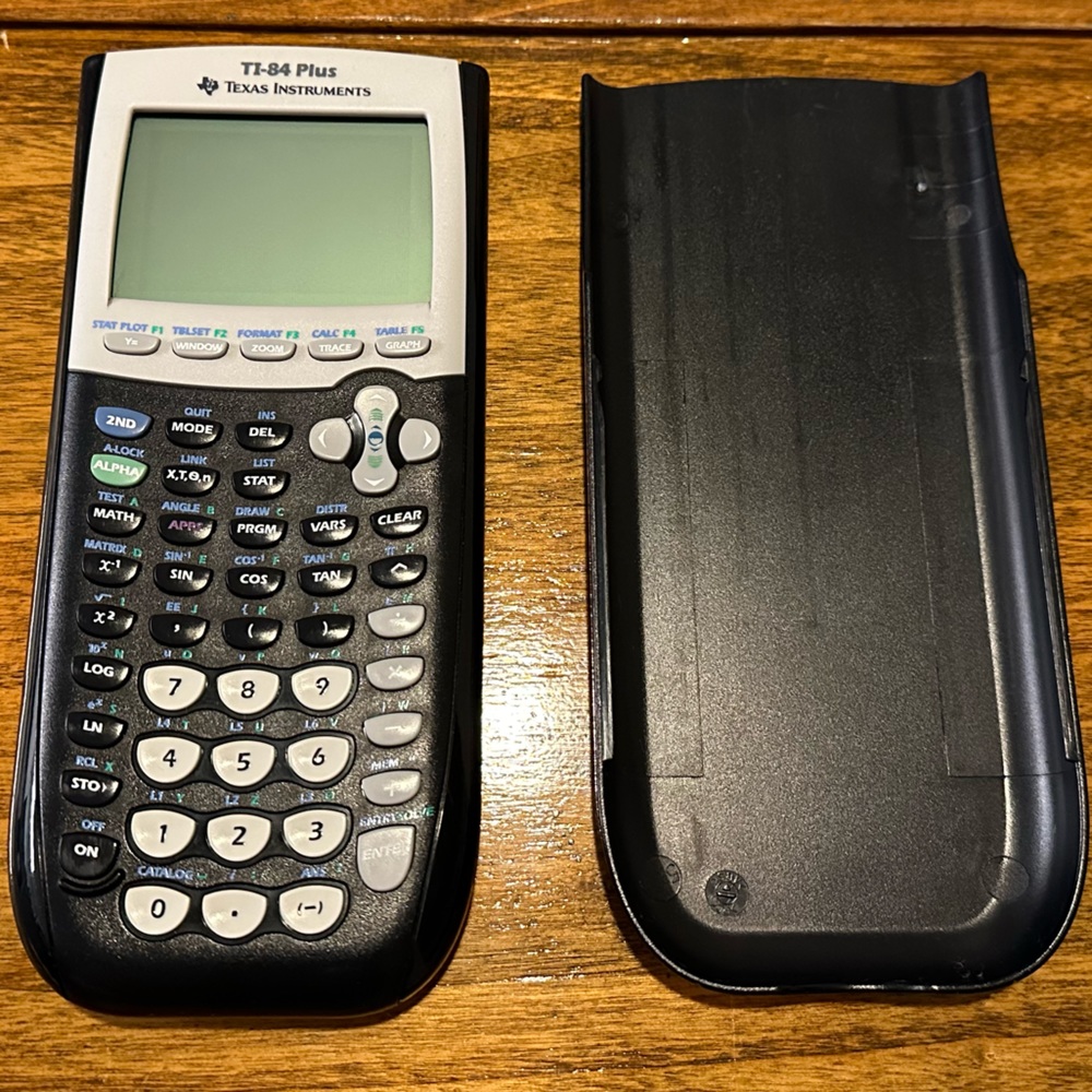 TI-84 Plus Black Scientific Calculator